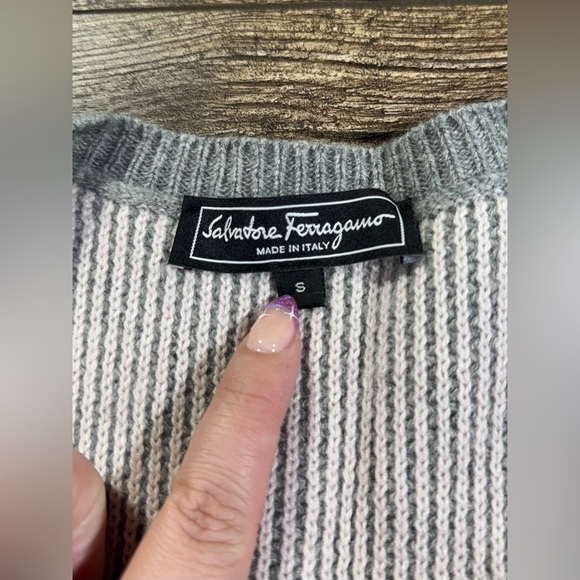Salvatore Ferragamo Long Sweater Vest - Picture 6 of 7